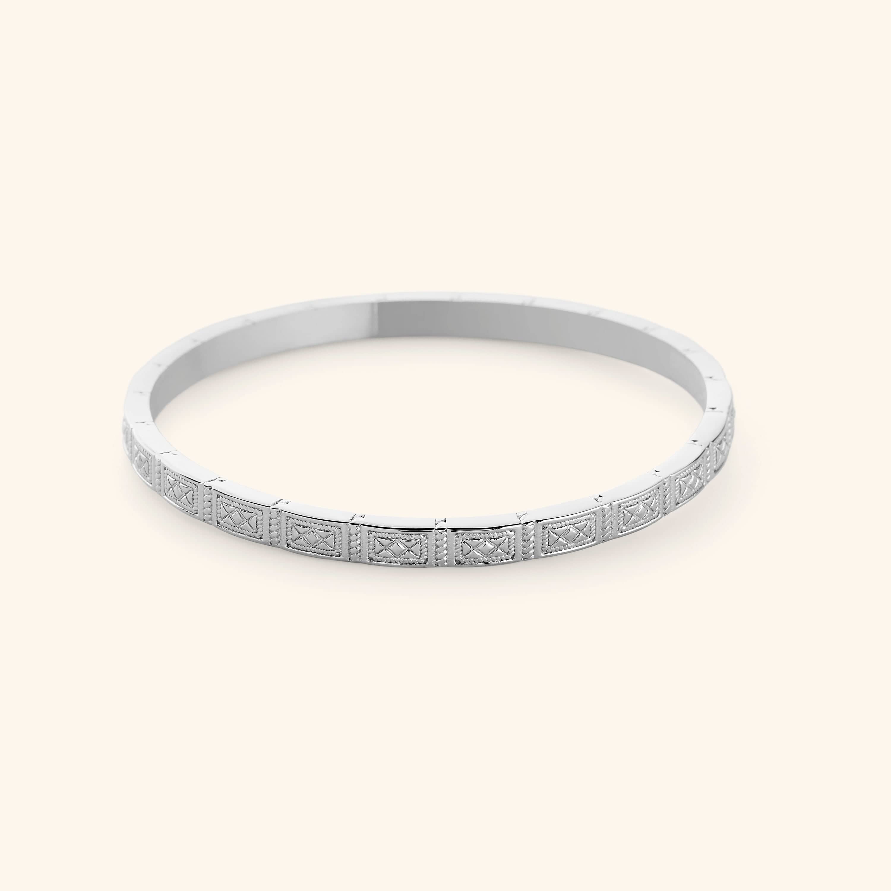 Damascus Tile Bangle