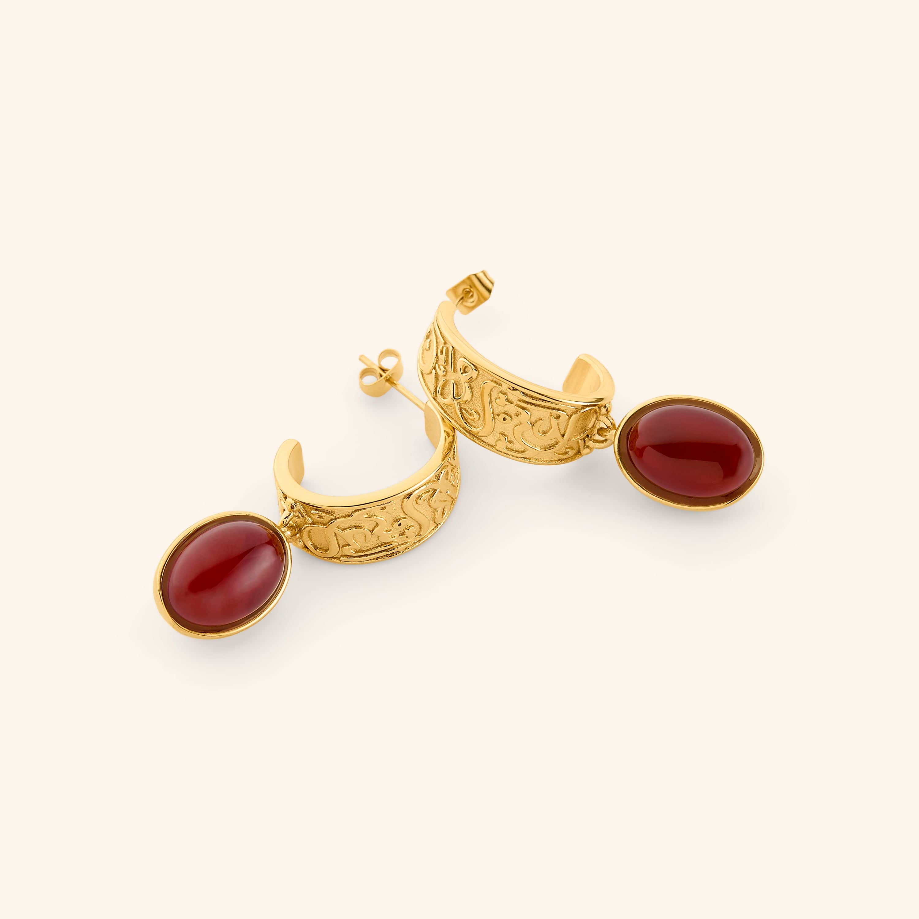 "With Hardship Comes Ease" Earrings