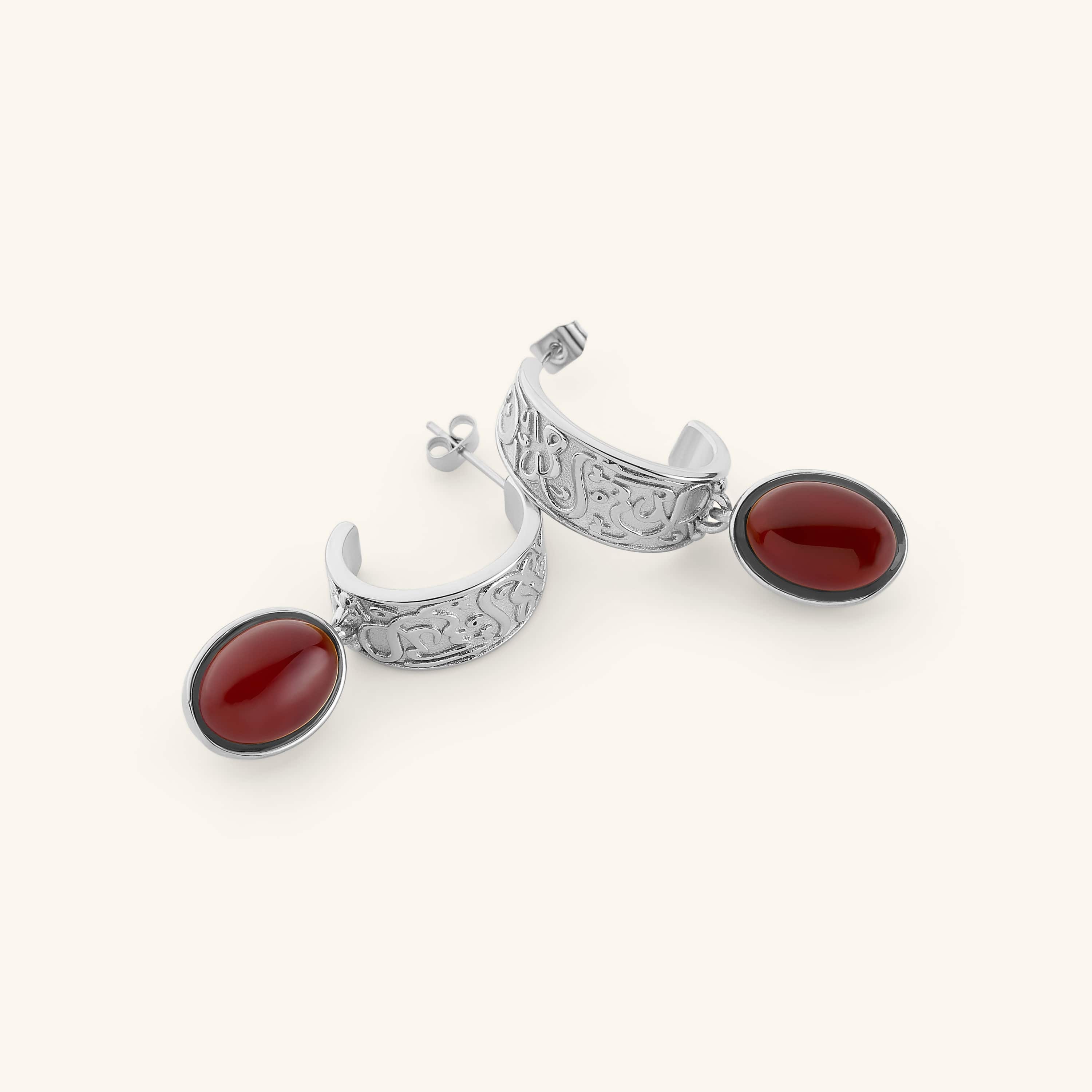 "With Hardship Comes Ease" Earrings