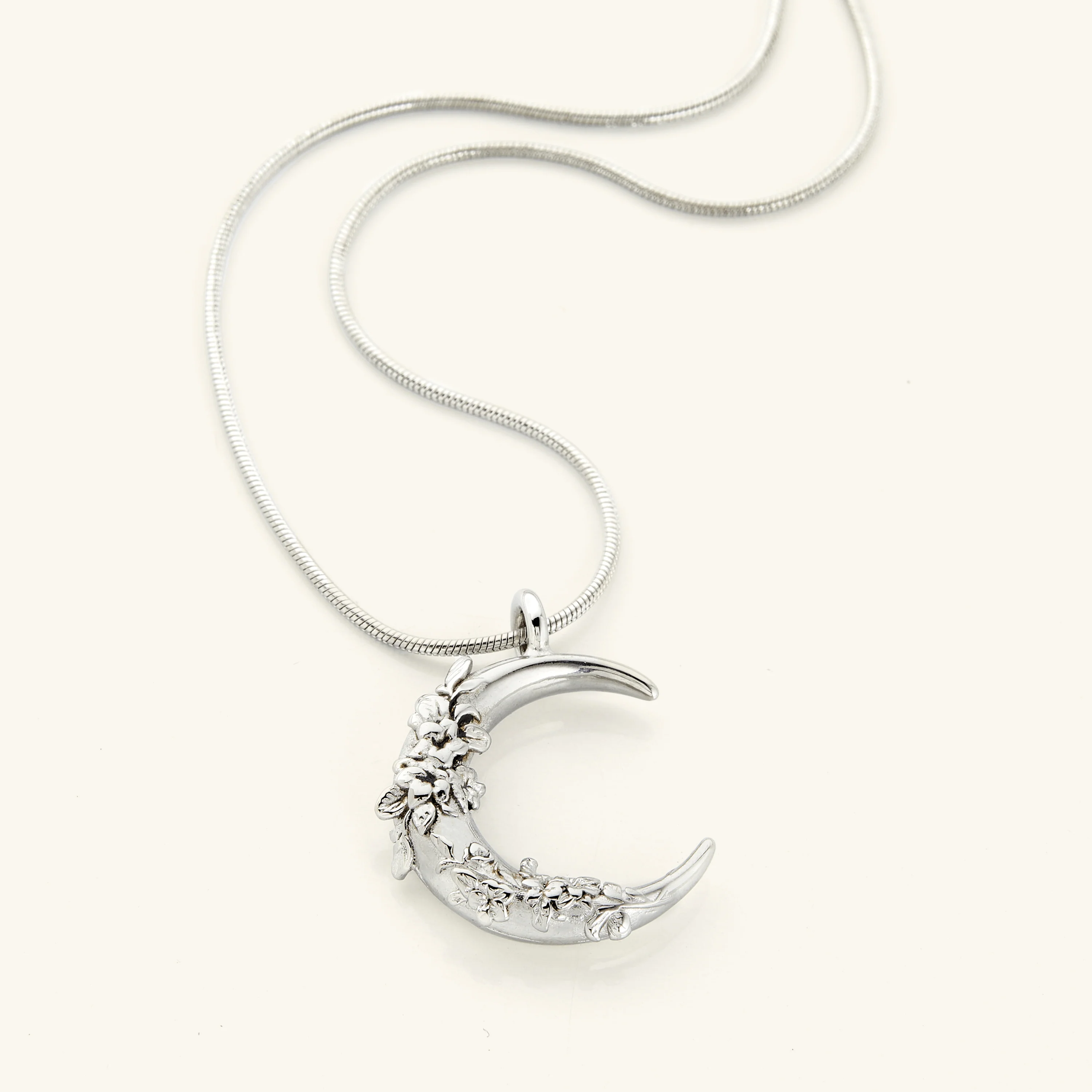 Jasmine Crescent Necklace | VELA x Nominal