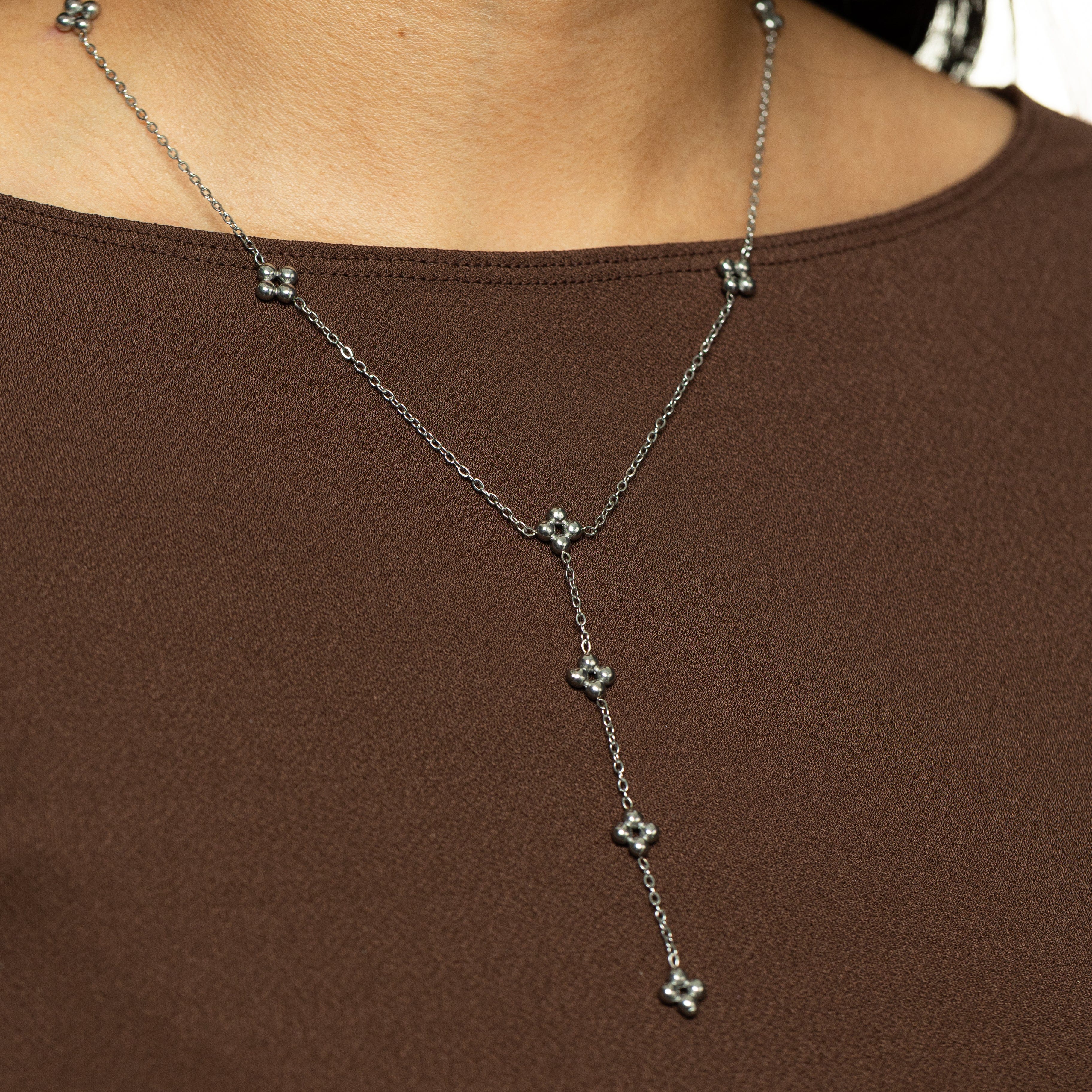 Henna Lariat Necklace