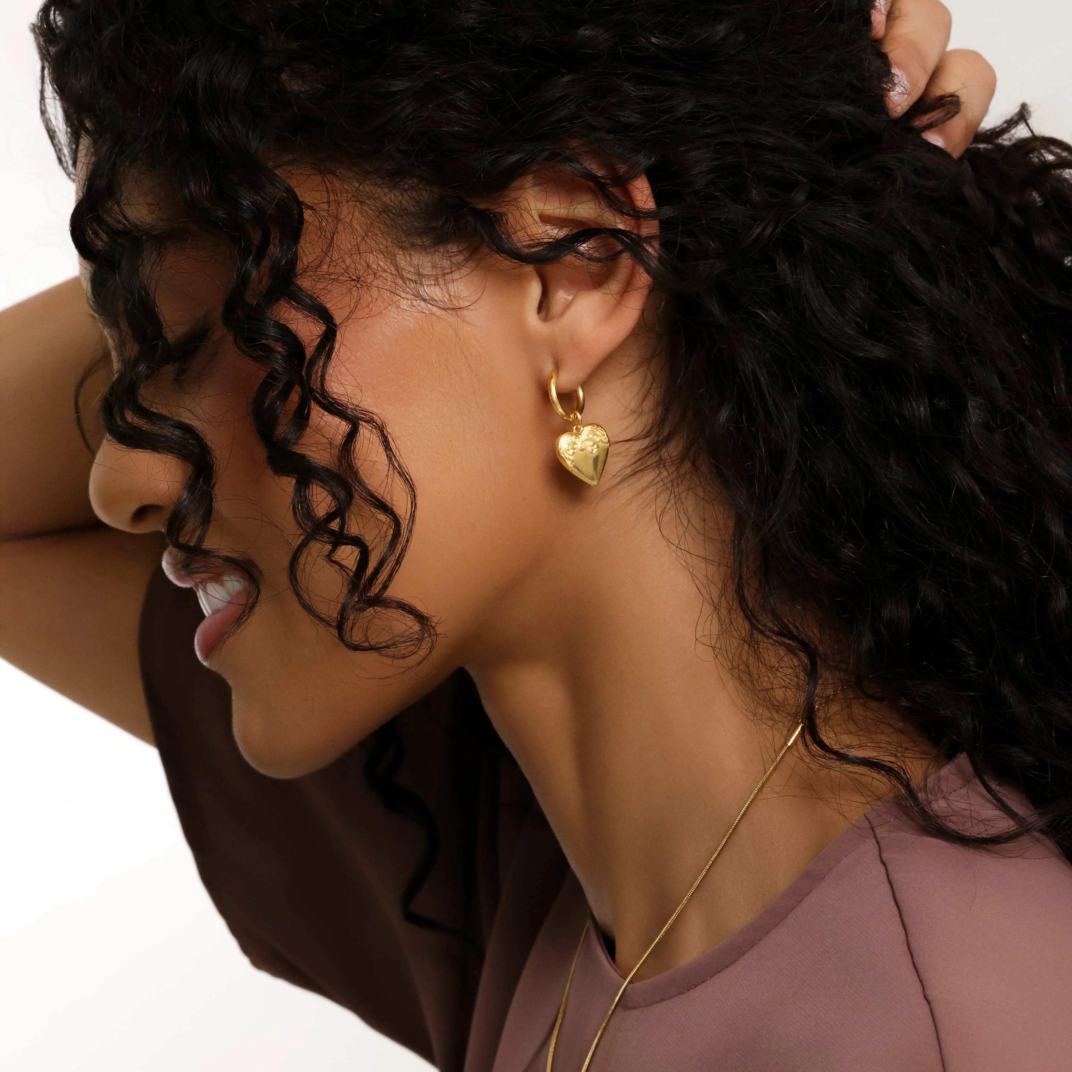 Vintage Lovely Hoops