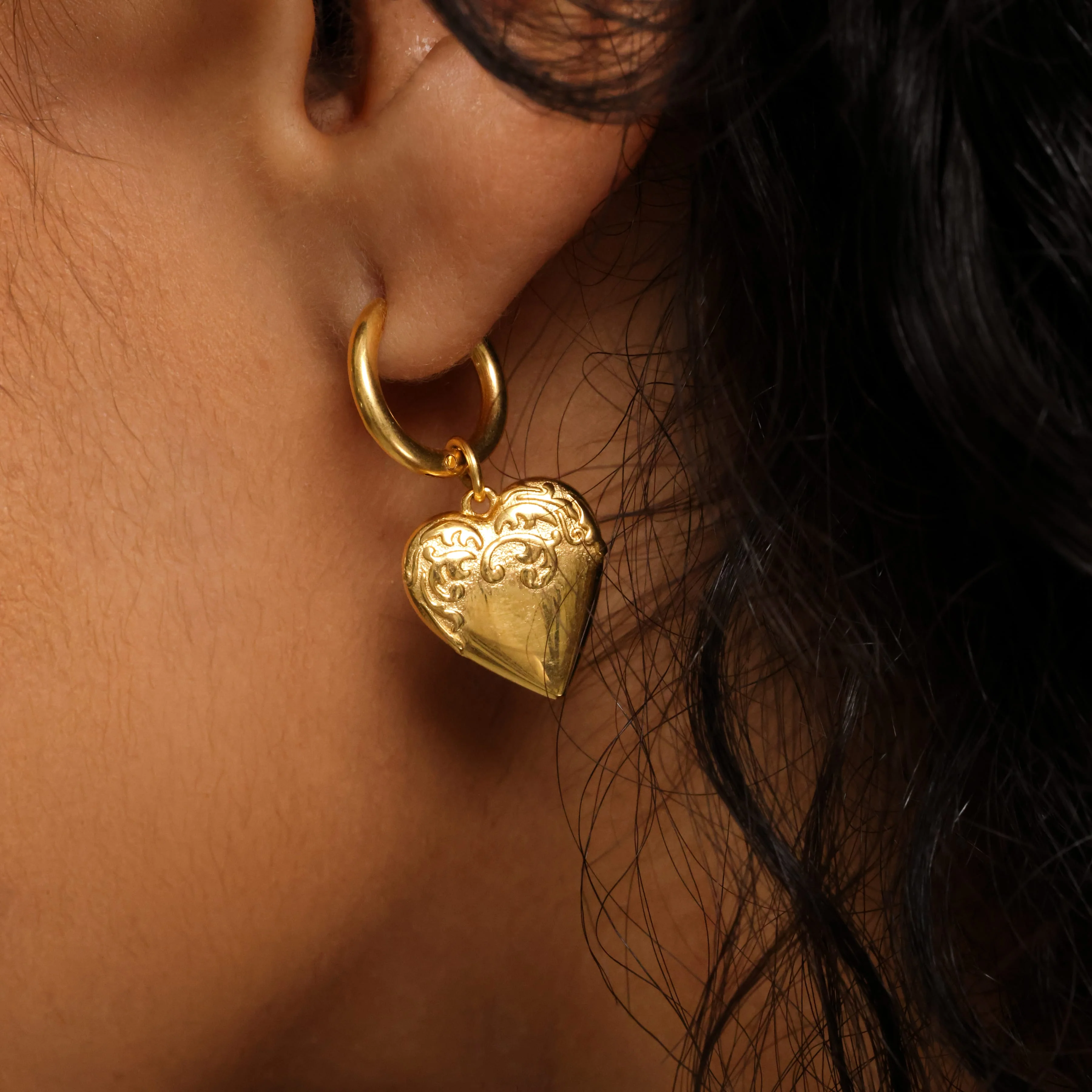 Vintage Lovely Hoops