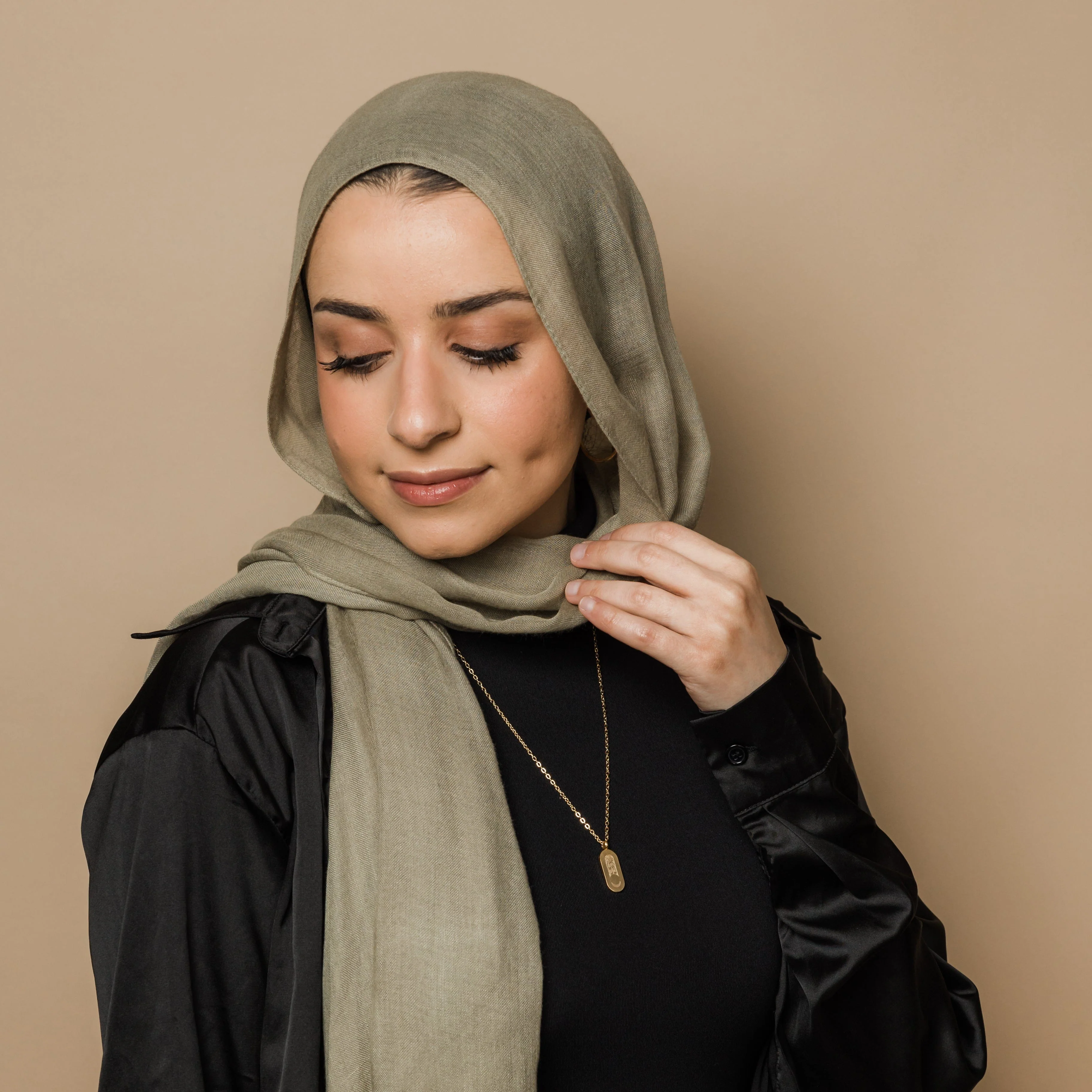 Alhamdulillah Moon Necklace
