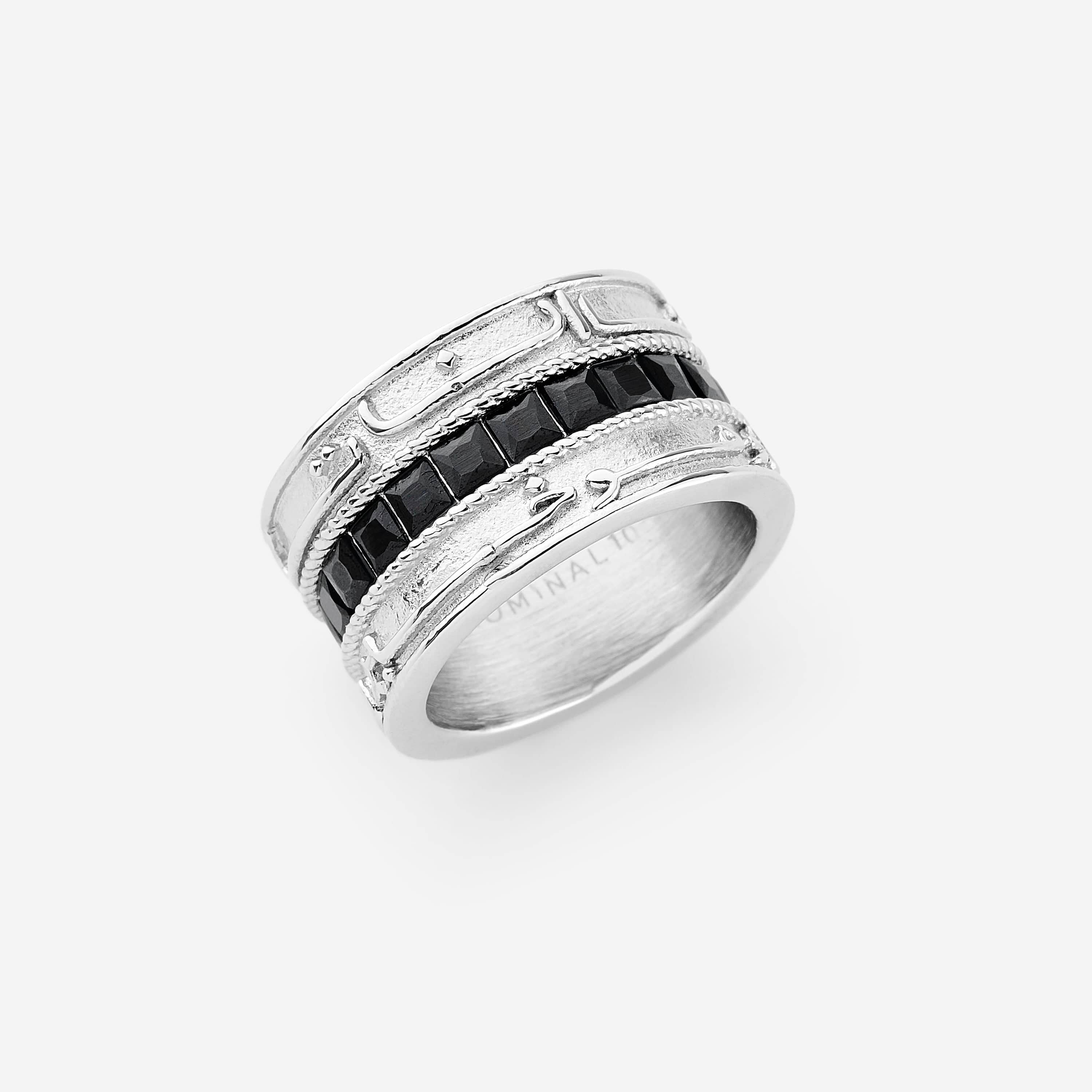 "Perhaps you dislike what's good for you" Stripe Ring