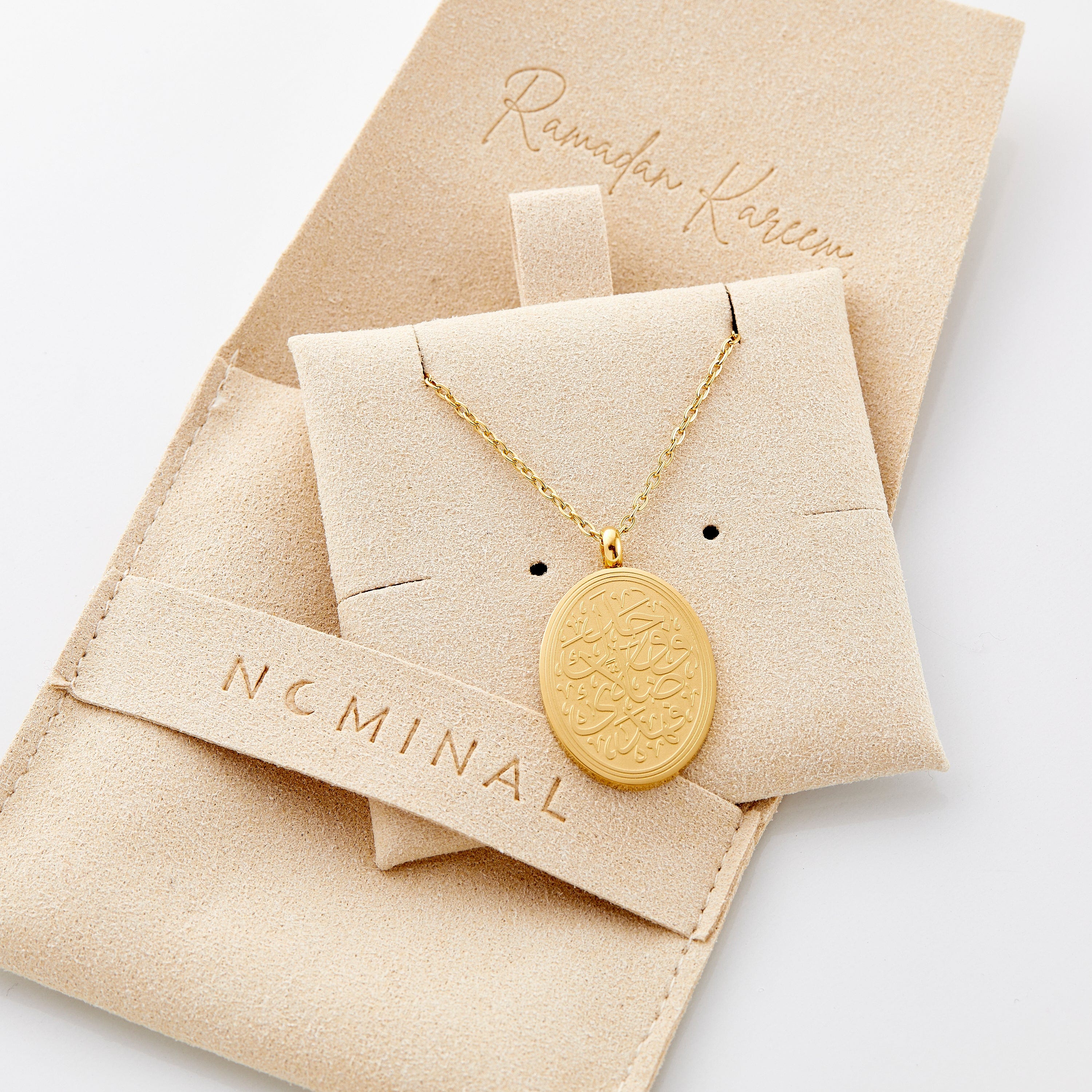 "He found you lost & guided you" Necklace