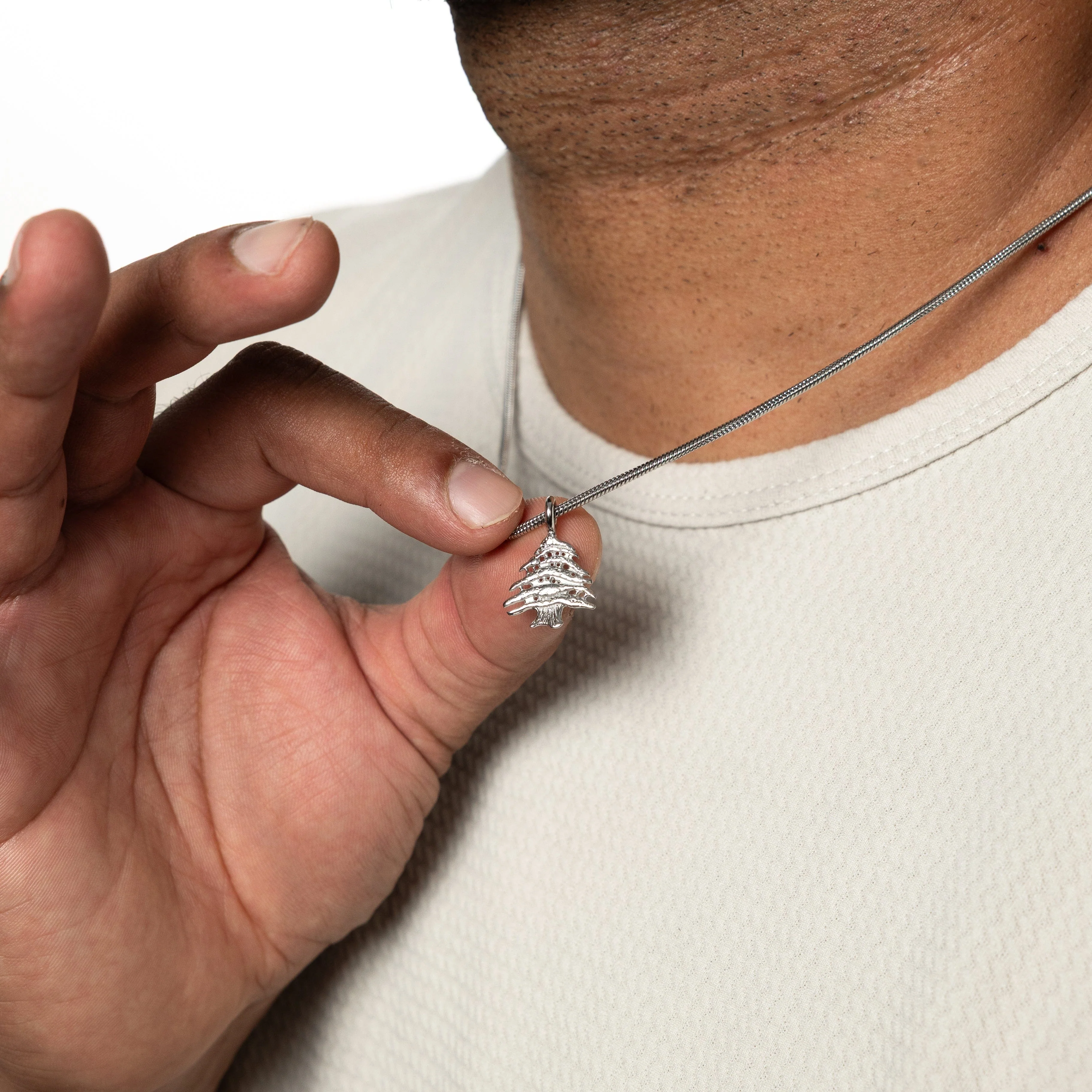 Cedar of Lebanon Necklace | Men